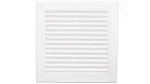 Kratka wentylacyjna 150x150mm biała siatka TRU2
