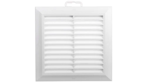 Kratka wentylacyjna 137x137mm biała T40