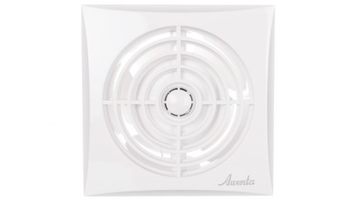 Wentylator wyciągowy fi 100 8W 102m3/h 230V IPX4 biały wył. czasowy, czujnik wilgoci SILENCE WZ100H