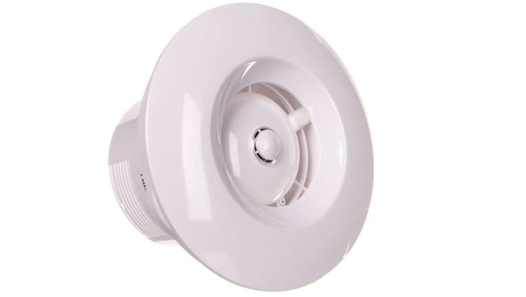 Wentylator sufitowy fi 100 14W 90m3/h 230V IPX4 biały wył. czasowy ORBIT E000 WXO100T