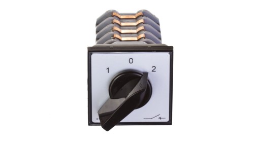 Łącznik krzywkowy sieć-agregat 4P 25A do wbudowania ŁK25R-4.8396P03