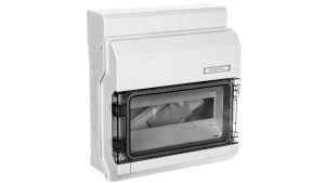 Rozdzielnica natynkowa KV 1x12 moduły IP65 z zaciskami bezśrubowymi Fixconnect KV 9112 Z 6100596