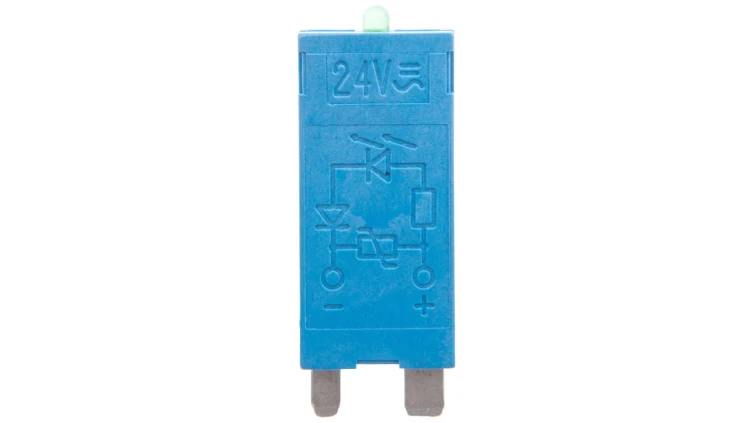 Moduł sygnalizacyjny LED zielony + warystor 6-24V AC/DC 99.01.0.024.98