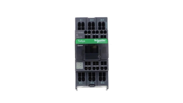 TeSys Deca Stycznik mocy 9A 3P 24V DC 1Z 1R LC1D093BL