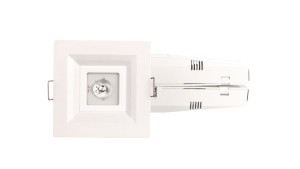 Oprawa awaryjna LOVATO P ECO LED 1W 120lm (opt. otwarta) 3h jednozadaniowa biała LVPO/1W/E/3/SE/X/WH
