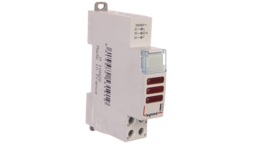 Lampka modułowa 3xLED czerwona 230/400V L434 412933