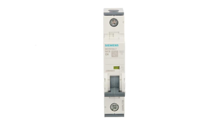 Wyłącznik nadprądowy 1P C 4A 230V 6kA SENTRON 5SY6104-7