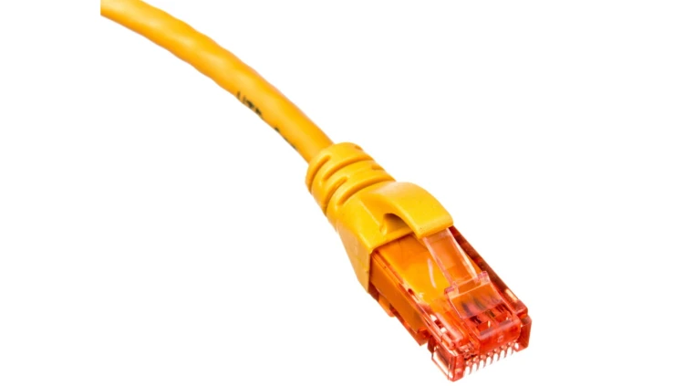 Kabel krosowy (Patch Cord) U/UTP kat.6 żółty 2m DK-1612-020/Y