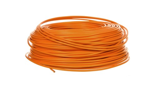 Przewód instalacyjny H07V-K 1,5 pomarańczowy 29142 /100m/
