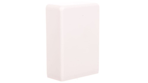 Pokrywa końcowa LHD 40x20mm biała 8631