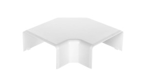 Pokrywa kątowa EKD 80x40mm biała 8503