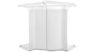 Pokrywa narożna wewnętrzna EKD 100x40mm biała 8515