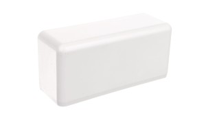 Pokrywa końcowa EKD 120x40mm biała 8581