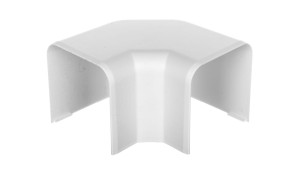 Pokrywa kątowa EKE 60x60mm biała 8543