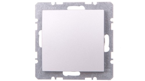 Berker/B.1/B.3/B.7 Glas Zaślepka z elementem centralnym aluminium 10091404