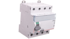 Wyłącznik różnicowoprądowy 4P 25A 0,03A typ A P304 DX3 411759