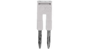 Mostek wtykany 2-biegunowy 4mm szary FBS 2-4 GY 3030118 /50szt./