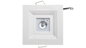 Oprawa awaryjna LOVATO P ECO LED 3W 315lm opt. otwarta 1h jednozadaniowa biała LVPO/3W/E/1/SE/X/WH