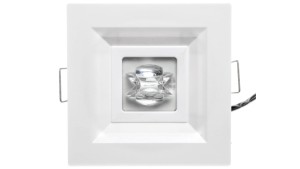 Oprawa awaryjna LOVATO P ECO LED 1W 125lm (opt. koryt.) 3h jednozadaniowa biała LVPC/1W/E/3/SE/X/WH