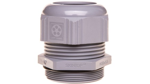Dławnica kablowa poliamidowa M50 IP68 SKINTOP STR-M 50x1,5 ciemnoszara 53111160