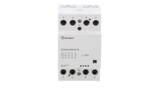 Stycznik modułowy 3Z 1R 63A 230 AC/DC wskaźnik zadziałania 22.64.0.230.4710