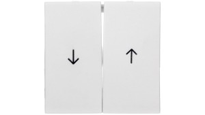 Klawisz podwójny /strzałka/ biały mat B3 16251909