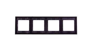 Berker K.1 Ramka poczwórna pionowa antracyt mat lakierowana13437006