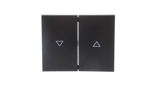 K.1 Klawisz świecznikowy z nadrukiem symbolu /strzałka/ antracyt mat lakierowany 14357106