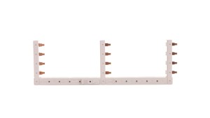 Szyna łączeniowa pionowa 4P/3-rzędowa, lewa, rozstaw 125mm KCF668L