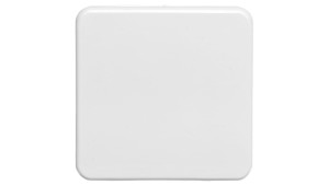 Berker IP44 Płytka czołowa gniazda z/u z pokrywą p/t bryzgoszczelne IP44 śnieżnobiały 39420409