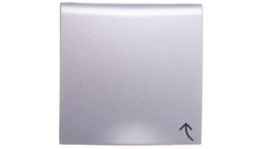 B.Kwadrat/B.7 Płytka czołowa gniazda z/u z pokrywą z przesłonami styków aluminium 3965838994