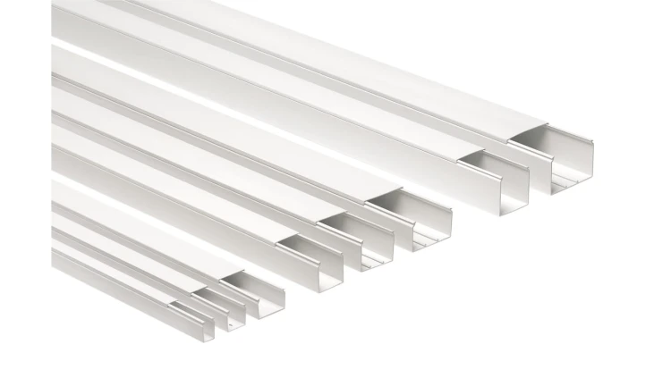 Kanał kablowy z pokrywą CP 60x40 biały /2m/ ECCP6040B