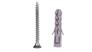 Kołek rozporowy fi 8 mm z wkrętem z nacięciem krzyżowym 5,0x50 - fix FIX-08+550 /200szt./