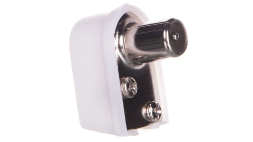 Wtyczka antenowa kątowa TV IEC 11502 /10szt./