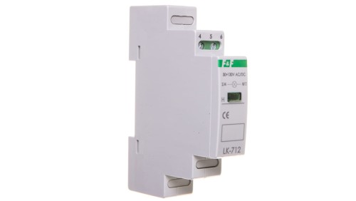 Lampka modułowa 1-fazowa zielona 30-130V AC/DC LK-712G-30-130V