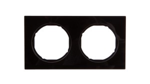 R.3 Ramka podwójna szkło, czarna 10122216