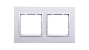 Berker B.7 Ramka podwójna aluminium mat 10126424