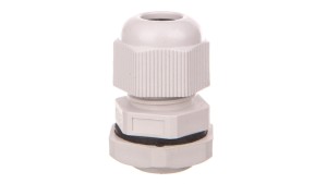 Dławnica kablowa M16x1,5 IP68 poliamidowa jasnoszara EM4717M