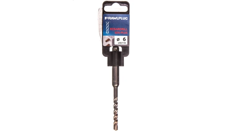 Wiertło do betonu zbrojonego Rebardrill SDS Plus 6x50x110 mm RT-SDSR-6/110