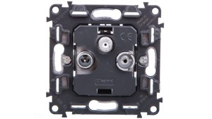 VALENA ALLURE Gniazdo antenowe TV-RD-SAT końcowe 753052