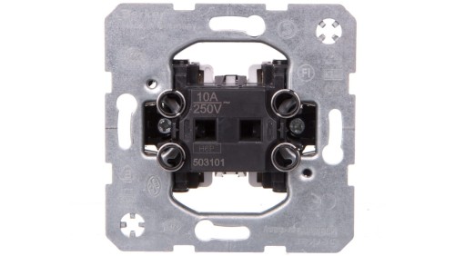 K.1/K.5 Łącznik klawiszowy przyciskowy zestyk zwierny z 2 odseparowanymi zestykami zgłoszeniowymi mechanizm 503101
