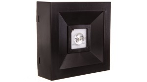 Oprawa awaryjna LOVATO N ECO LED 3W 315lm (opt. otwarta) 1h jednozadaniowa czarna LVNO/3W/E/1/SE/X/BL