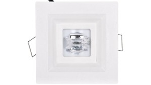 Oprawa awaryjna LOVATO P ECO LED 1W 125lm (opt. koryt.) 1h jednozadaniowa biała LVPC/1W/E/1/SE/X/WH