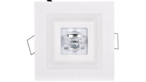 Oprawa awaryjna LOVATO P ECO LED 1W 125lm (opt. koryt.) 1h jednozadaniowa biała LVPC/1W/E/1/SE/X/WH