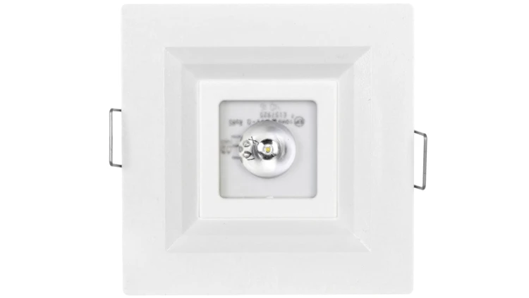 Oprawa awaryjna LOVATO P ECO LED 1W 120lm (opt. otwarta) 1h jednozadaniowa biała LVPO/1W/E/1/SE/X/WH