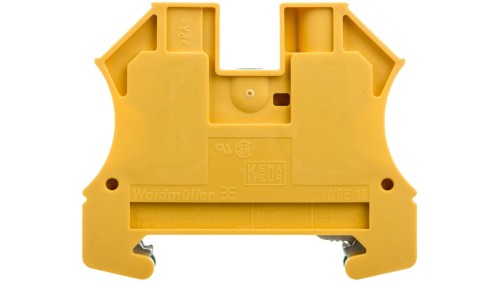 Złączka szynowa ochronna 2-przewodowa 10mm2 żółto-zielona ATEX WPE 10 1010300000