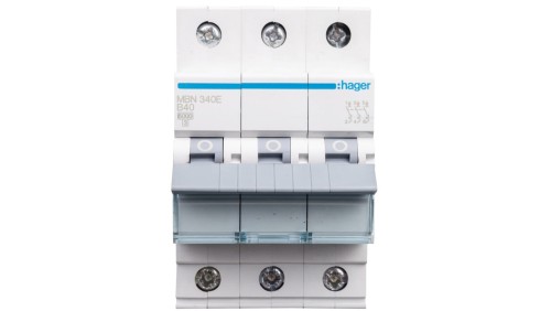 Wyłącznik nadprądowy 3P B 40A 6kA AC MBN340E