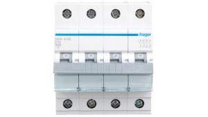 Wyłącznik nadprądowy 4P B 16A 6kA AC MBN416E