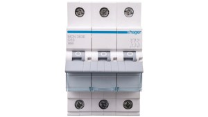Wyłącznik nadprądowy 3P C 63A 6kA AC MCN363E