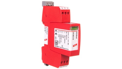 Ogranicznik przepieć Typ T3 2P 2kA 0,63kV DEHNrail M 2P 30 FM 953206